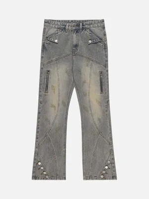 1984 Patchwork Stressed Jeans