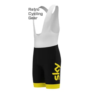 2018 sky Retro Bib Cycling Shorts