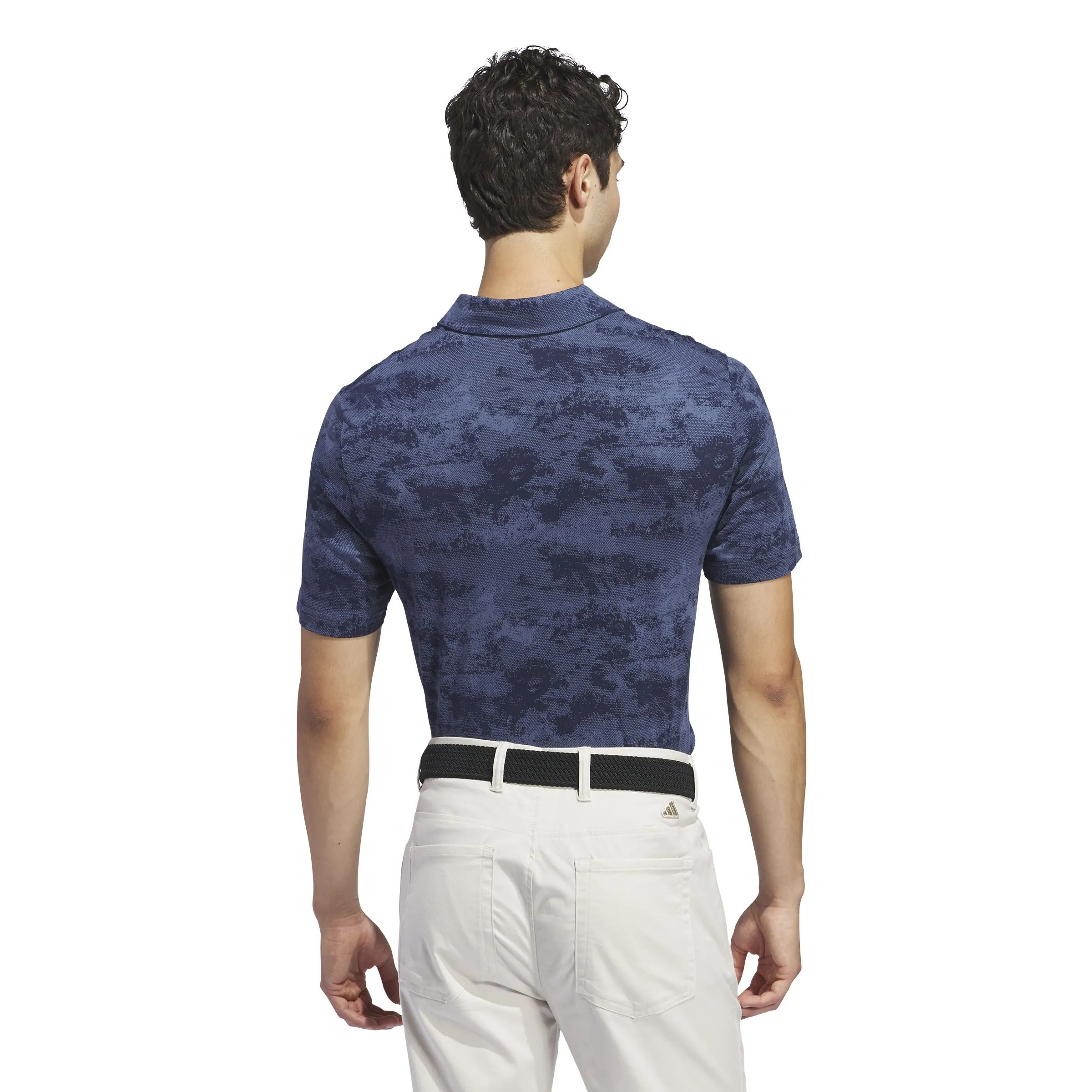 Adidas Go-To Printed Mesh Polo Shirt