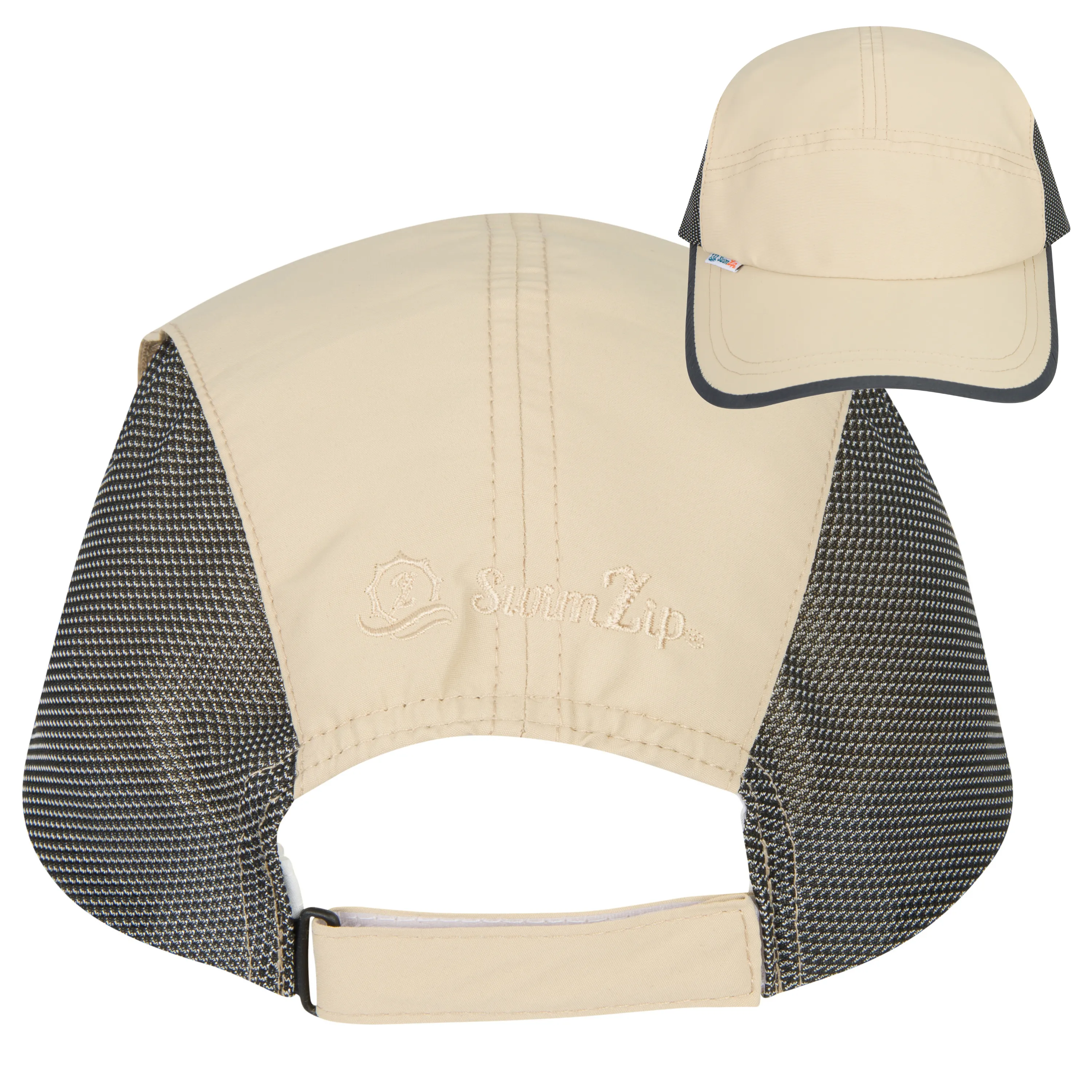 Adjustable UPF Baseball Hat - one-size fits all | Beige