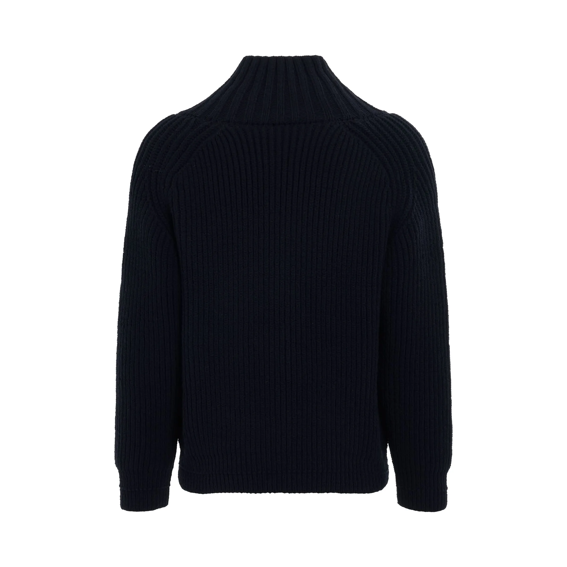 Arco Chunky Cardigan in Navy