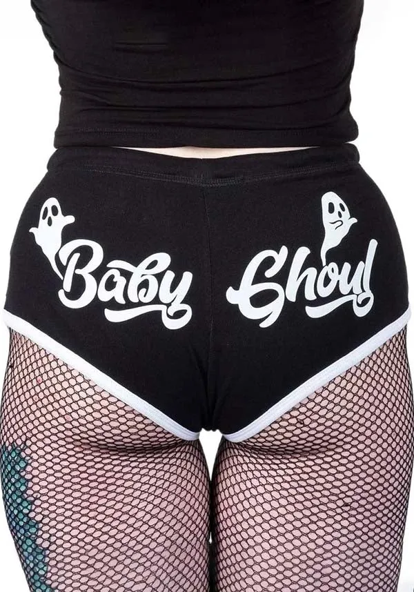 Baby Ghoul [Black] | BOOTY SHORTS