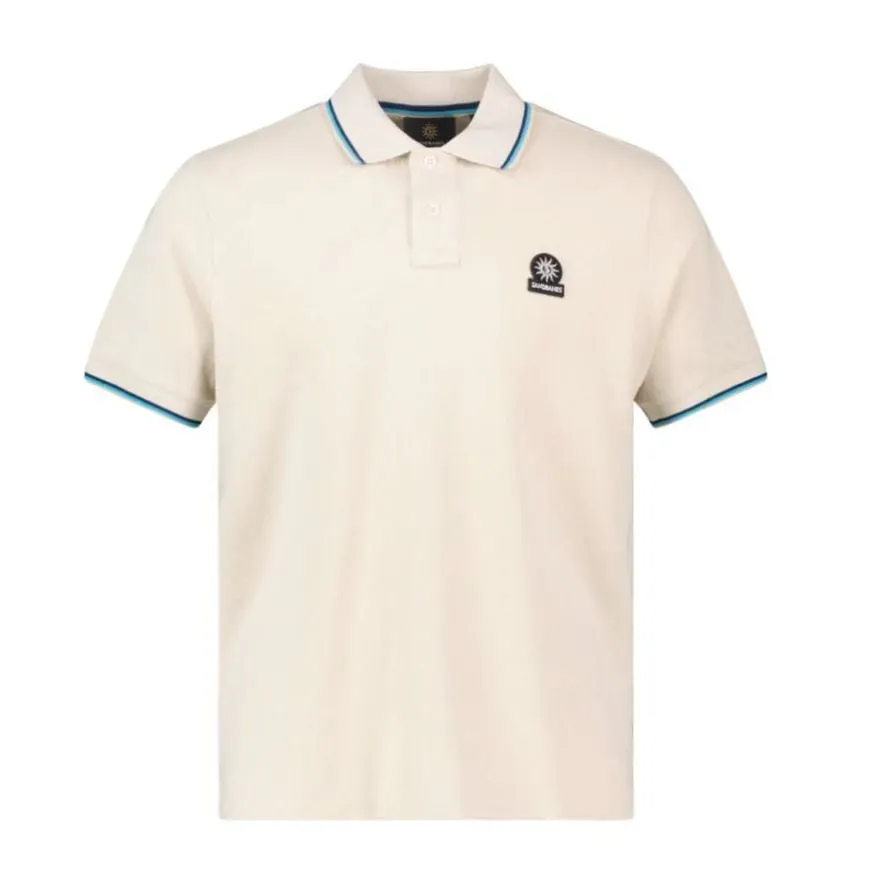 Badge Logo Tipped Polo Shirt MBP01