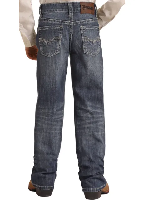 BB-3482 - Rock&Roll Denim Boy's Regular Fit BB Gun Bootcut Jeans