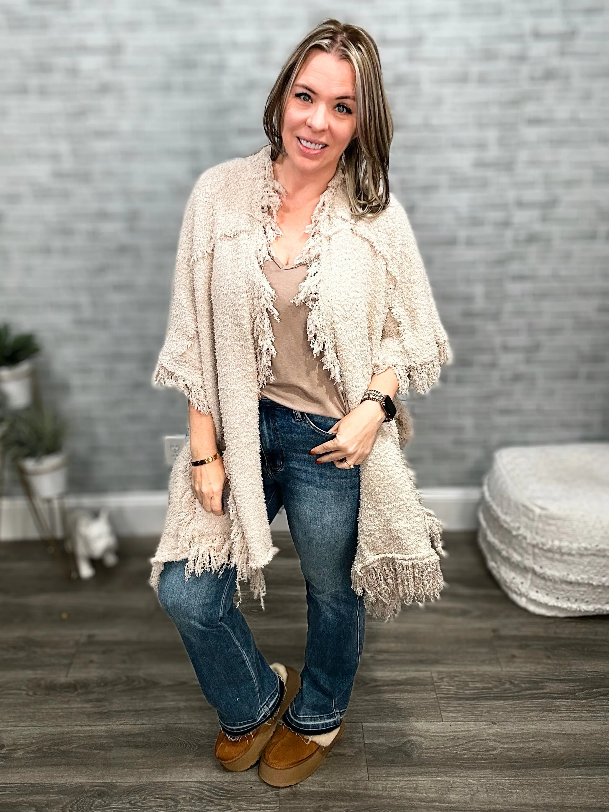 Blakeley "Angel" Fringe Shawl