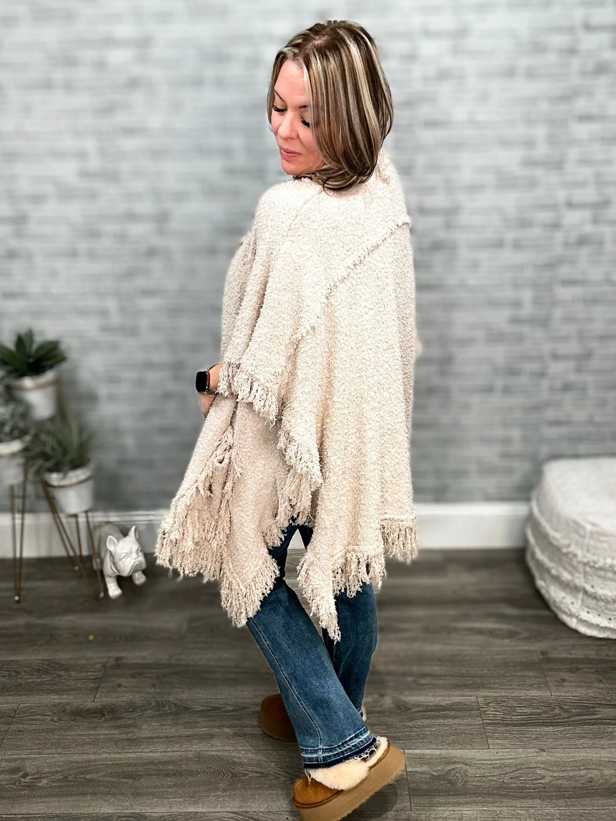 Blakeley "Angel" Fringe Shawl