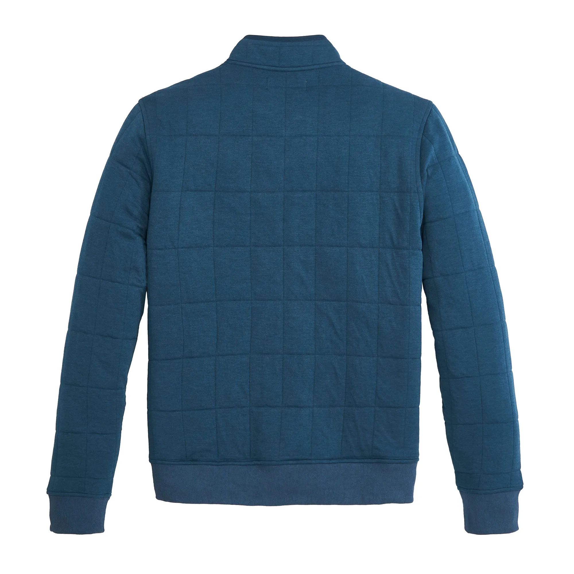 Box Quilted Pullover - Titan