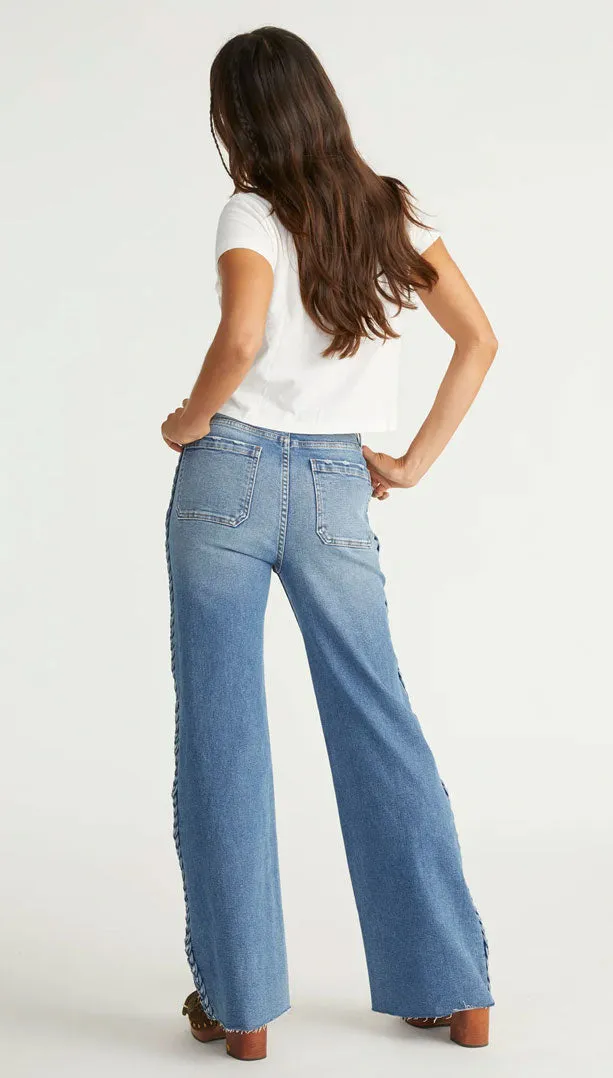 Charlee Wide Leg Intertwined | Driftwood Jeans