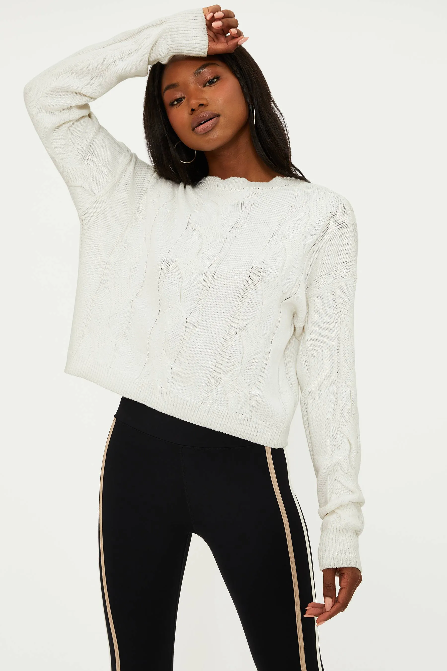 Clarice Sweater Isle White