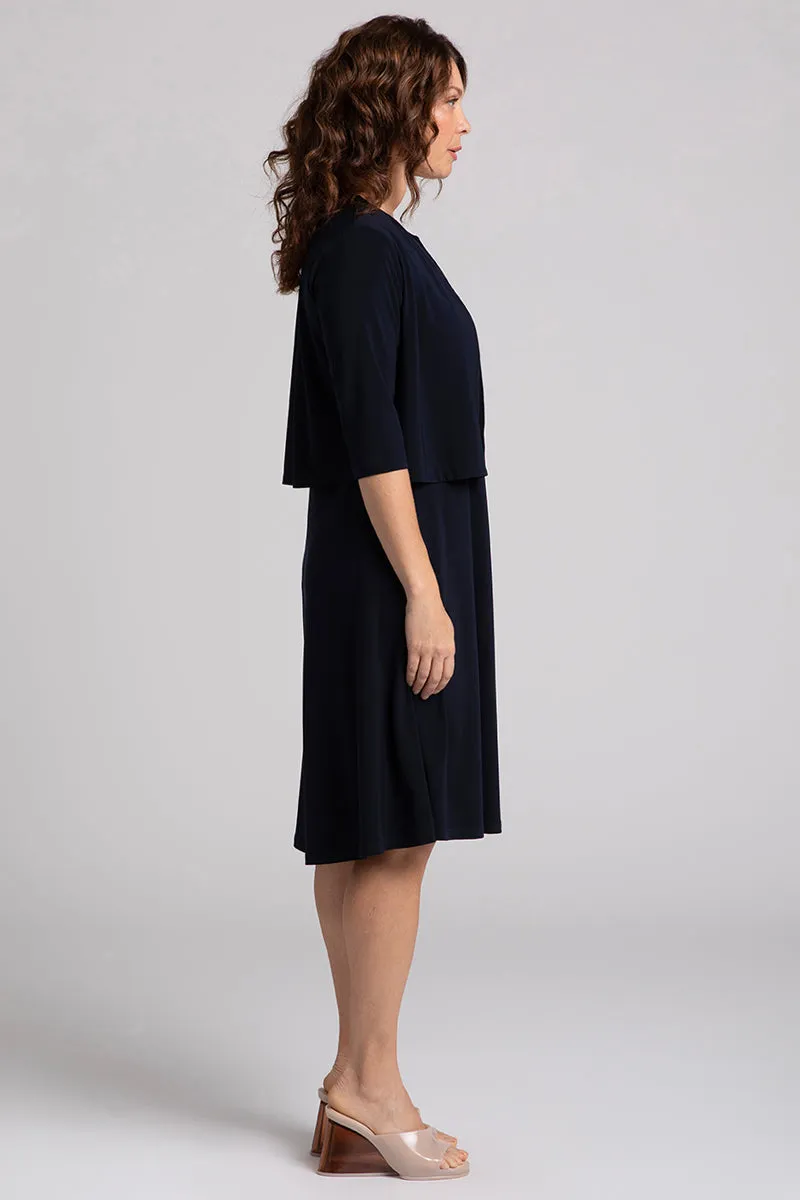 Classic Bolero Cardigan | Navy