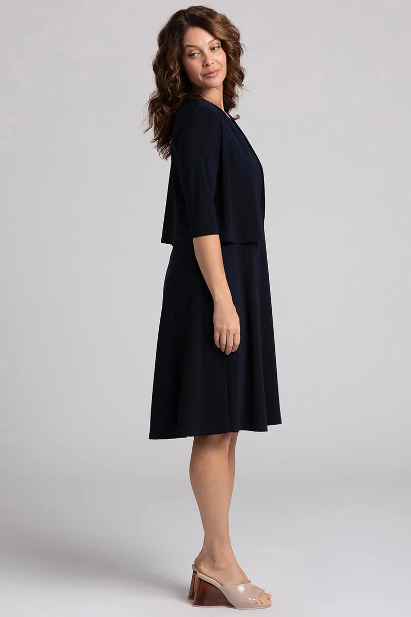 Classic Bolero Cardigan | Navy