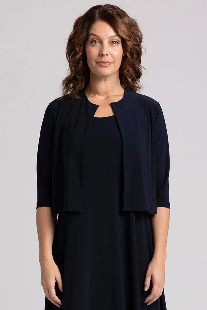 Classic Bolero Cardigan | Navy