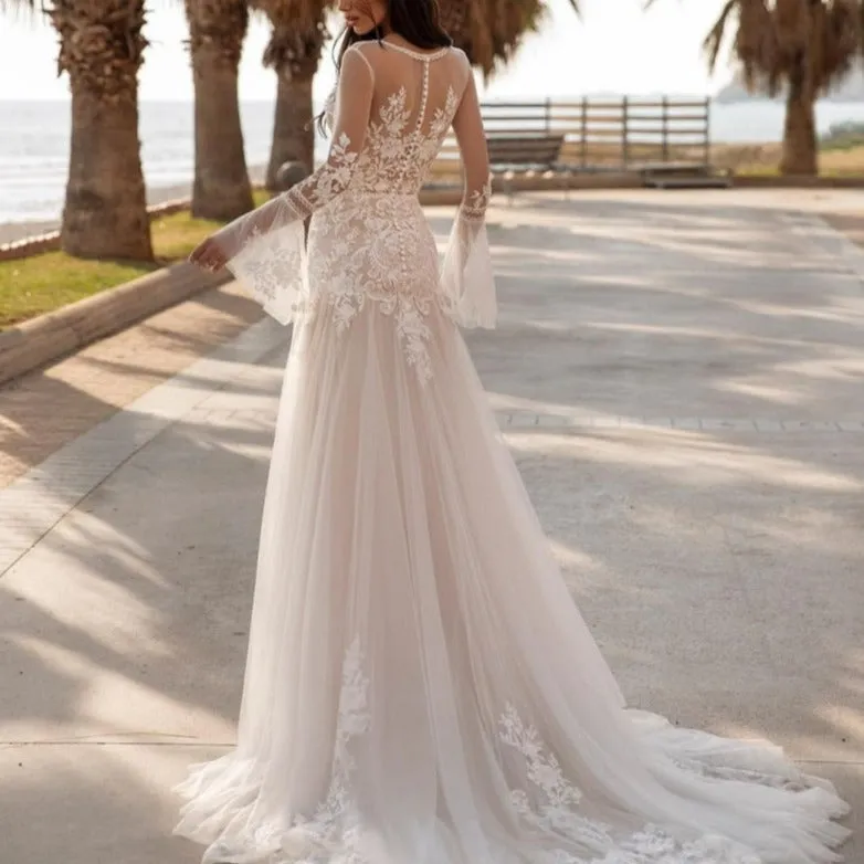 Coast Charm Bridal Dress