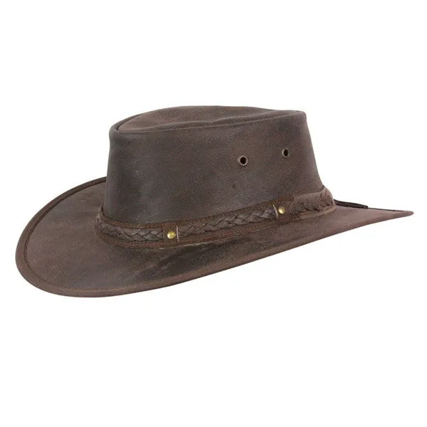 Conner - Kangaroo Crossing Buffalo Hide Hat