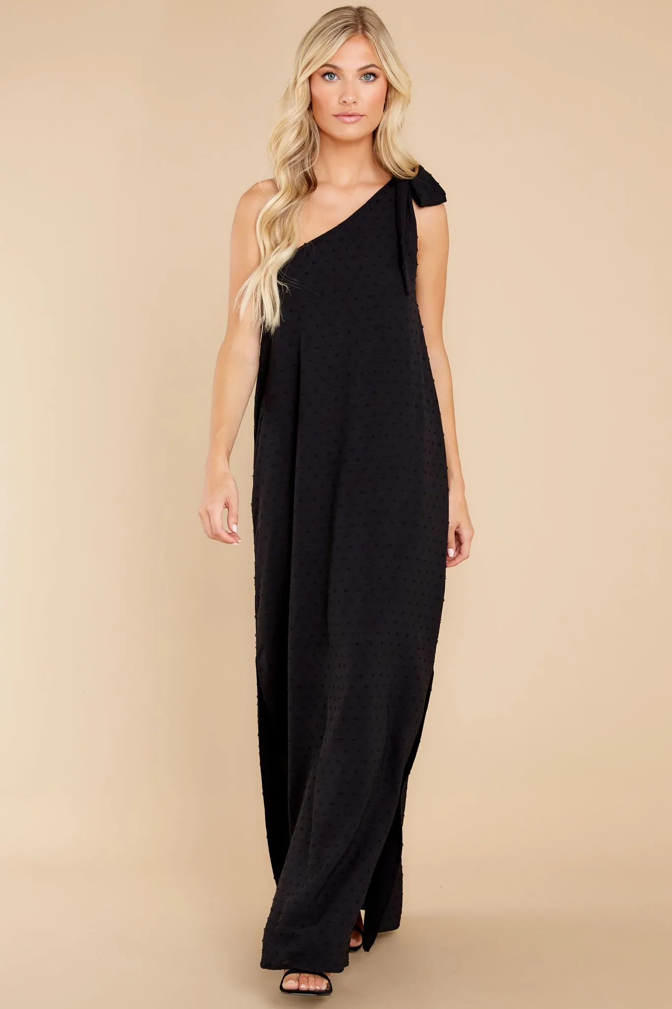 Elegance Is Everything Black Maxi Dress