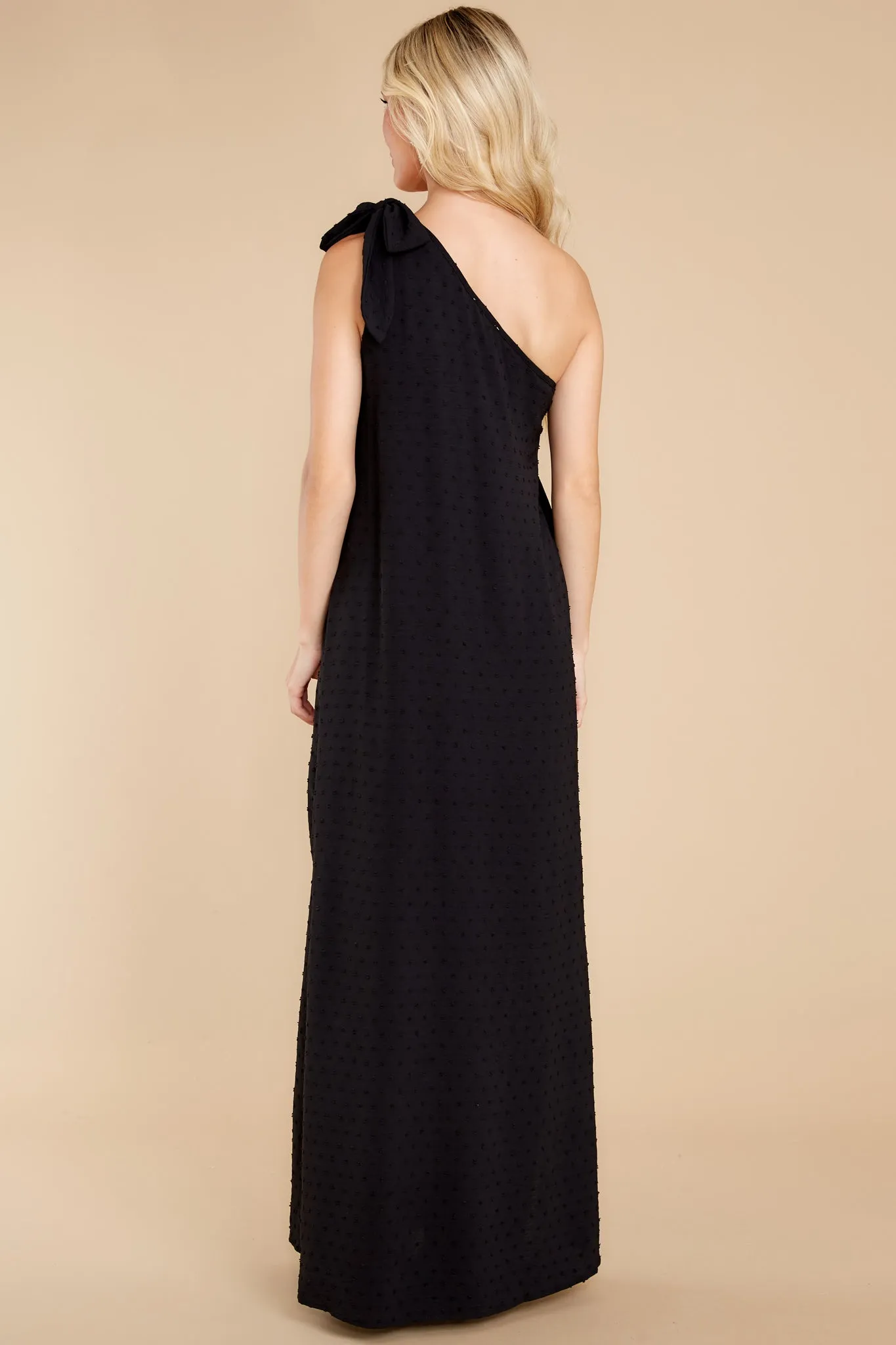 Elegance Is Everything Black Maxi Dress