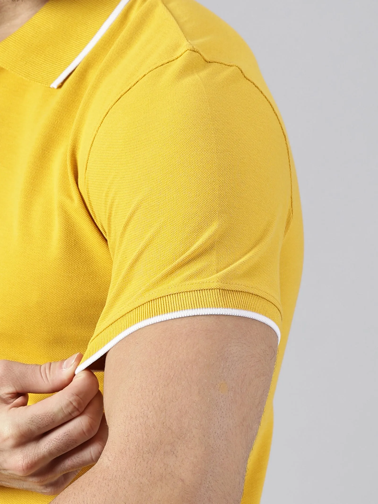 Everyday Mustard Yellow Polo T-Shirt