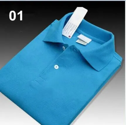 High Quality Crocodile Polo Shirt Men Solid Cotton Shorts Polo Summer Casual Polo Homme T-shirts Mens Polos Shirts Poloshirt SS01