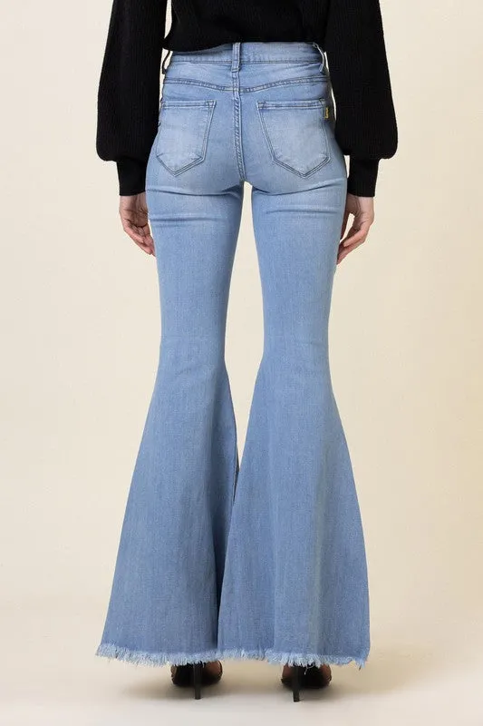 High Waisted Flare Jeans