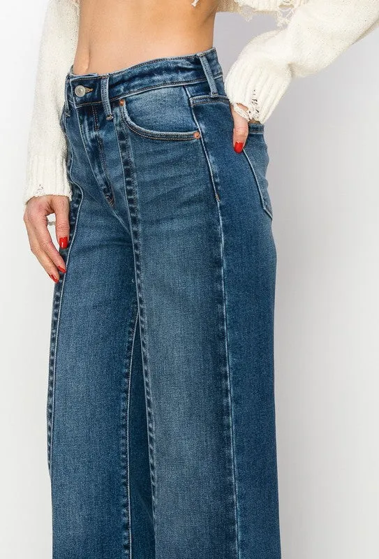 Jasmine High Rise Relaxed Flare Jeans