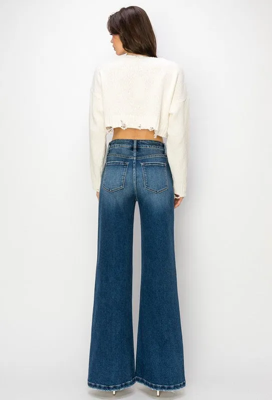 Jasmine High Rise Relaxed Flare Jeans