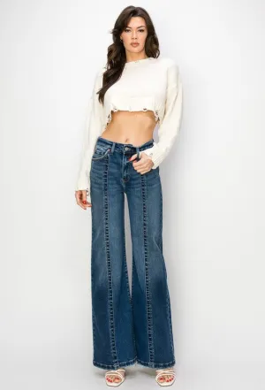 Jasmine High Rise Relaxed Flare Jeans