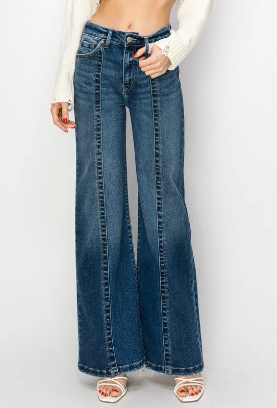 Jasmine High Rise Relaxed Flare Jeans