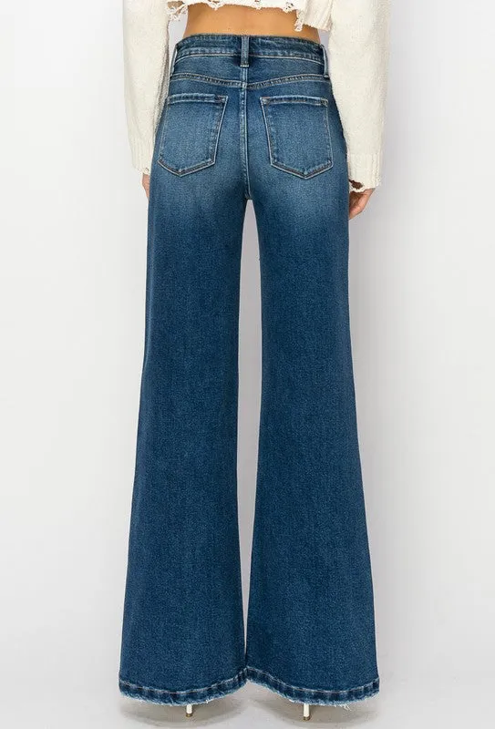 Jasmine High Rise Relaxed Flare Jeans