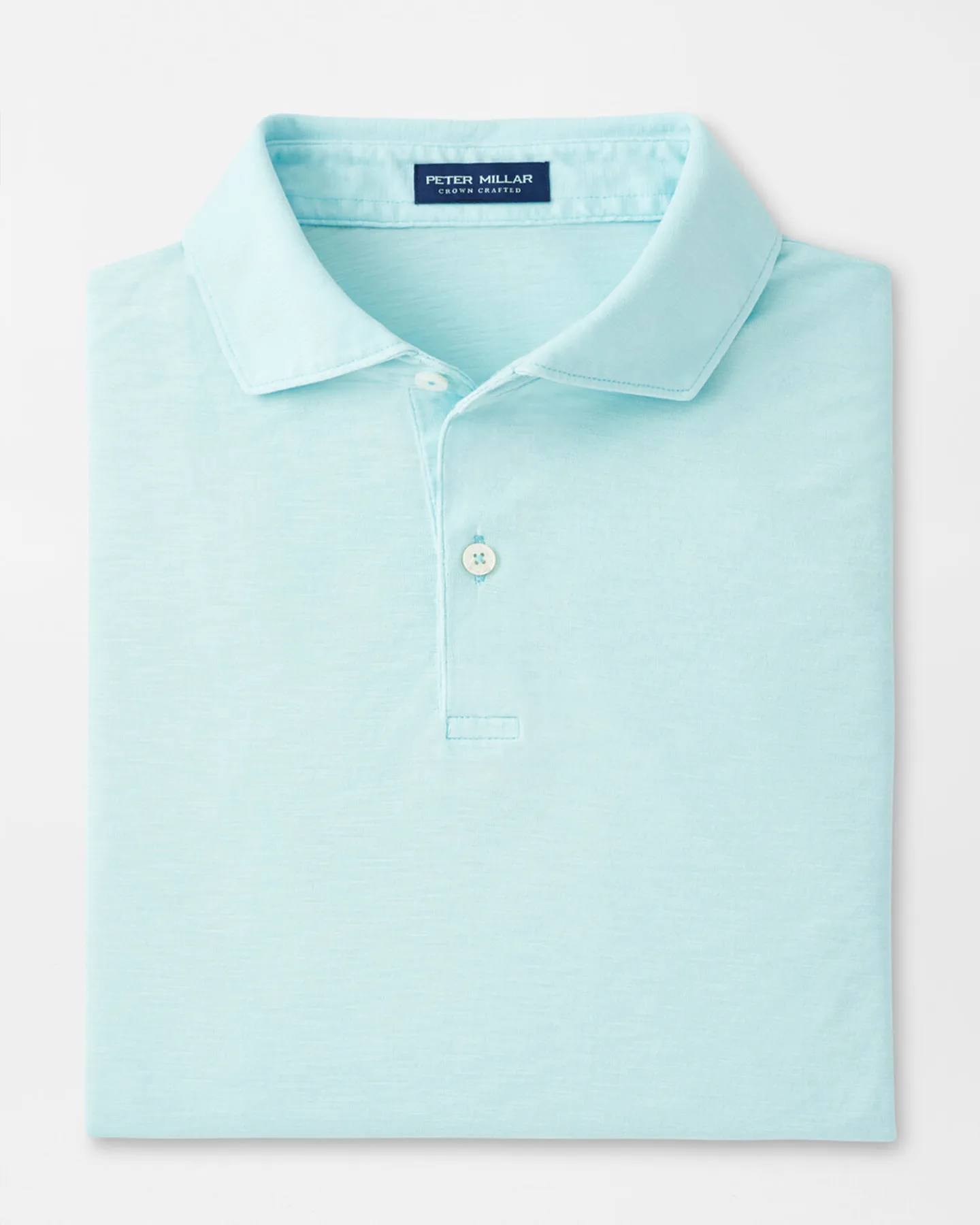 JOURNEYMAN SHORT SLEEVE POLO - ICED AQUA