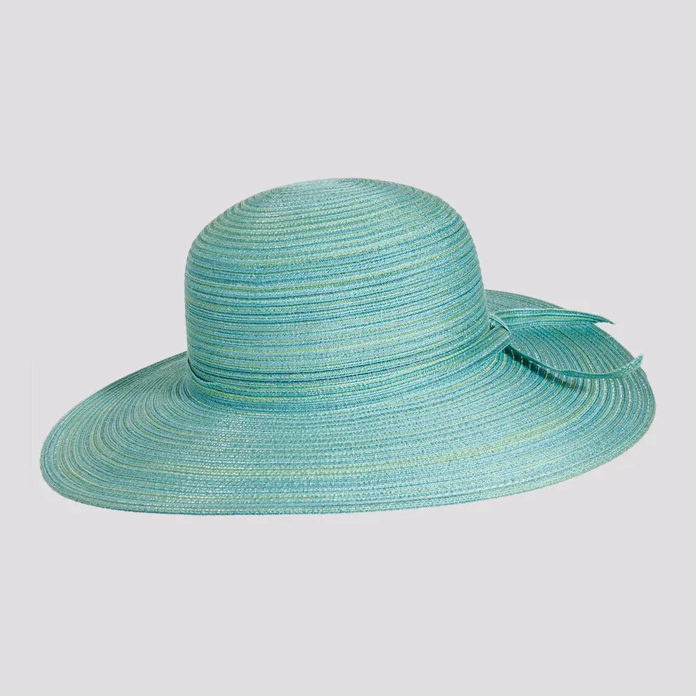 Kaira | Womens Sewn Polybraid Wide Brim Sun Hat