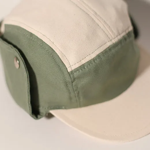 Ki ET LA Camper Cap Anti UV Green Natural