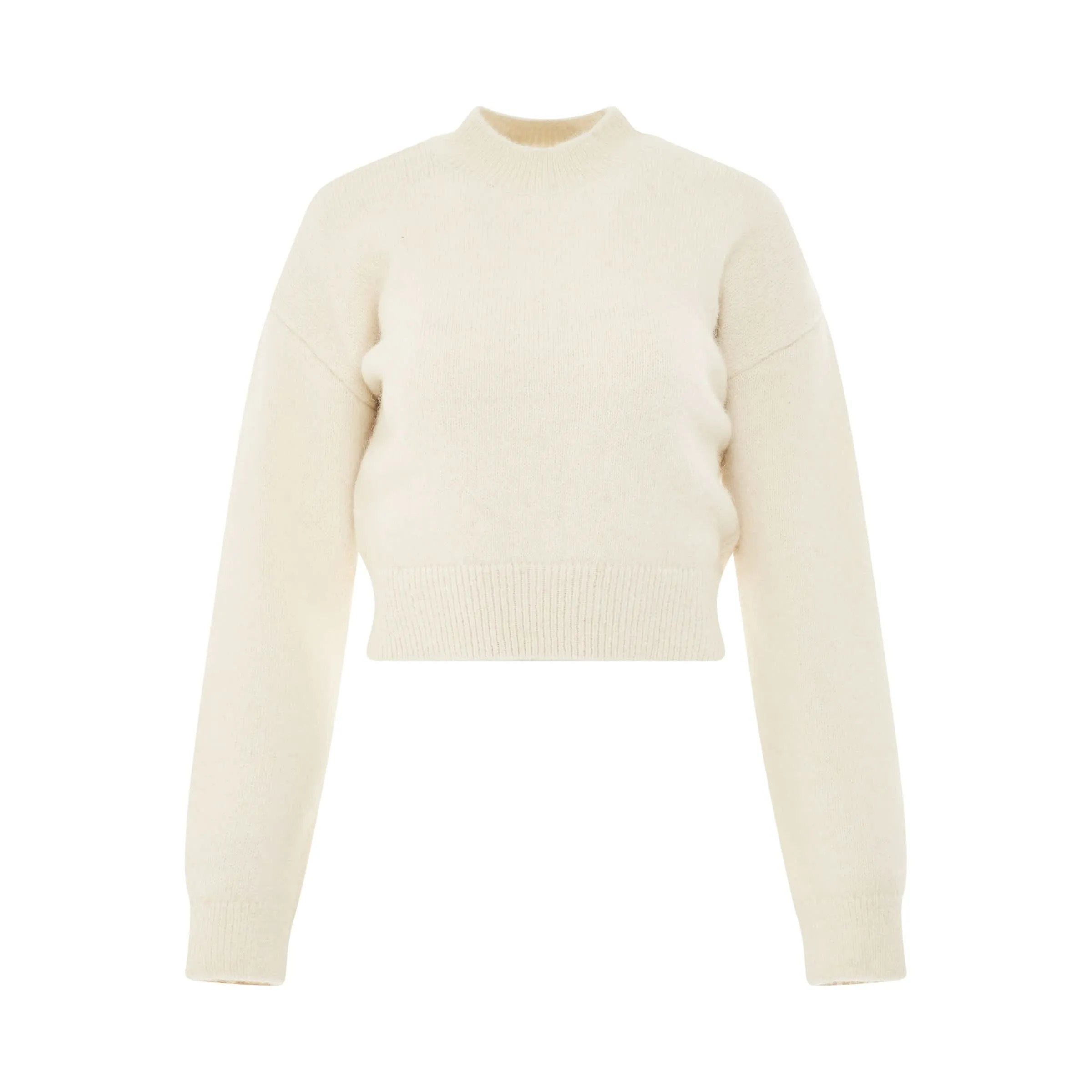 La Maille Jacquemus Sweater in Light Beige