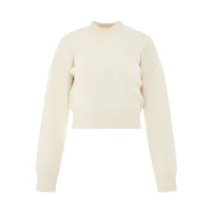 La Maille Jacquemus Sweater in Light Beige