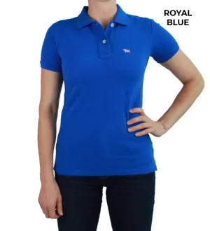 LADIES - RINGERS WESTERN POLO - ROYAL BLUE