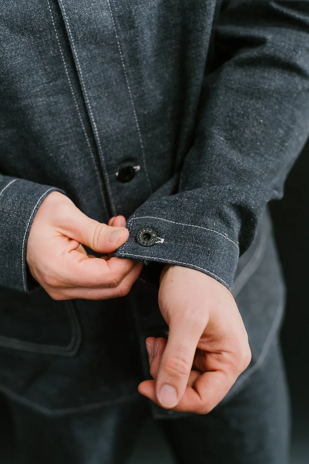 Lot 2192 - Forty and Eight Horse Guard Jacket - Indigo