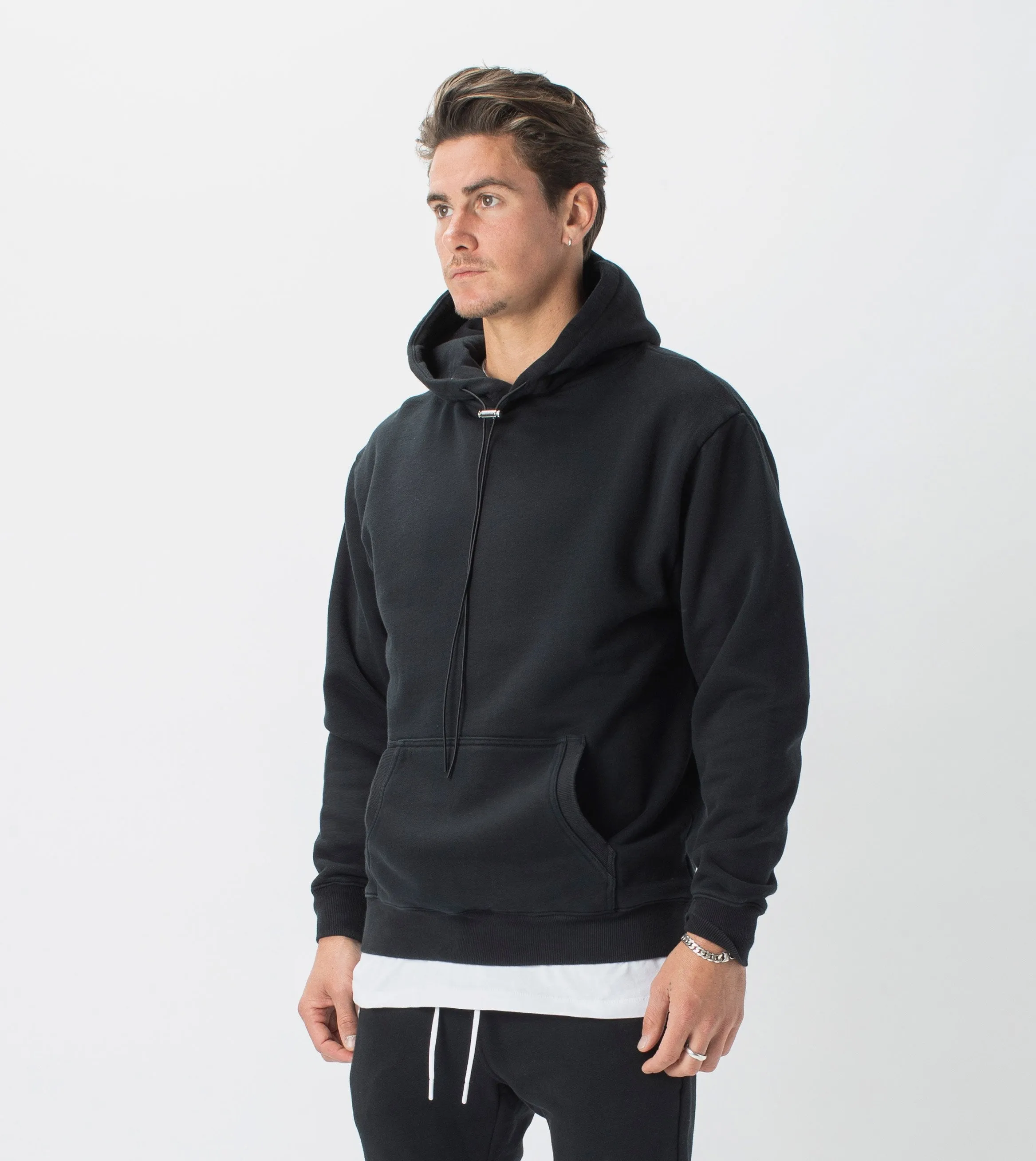 Lowgo Hood Sweat Black