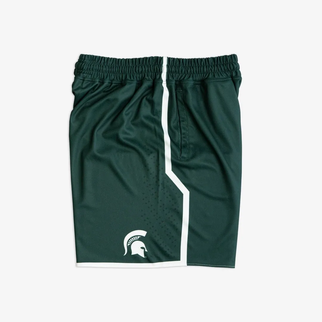 Michigan State Spartans 2009-2010 Retro Shorts