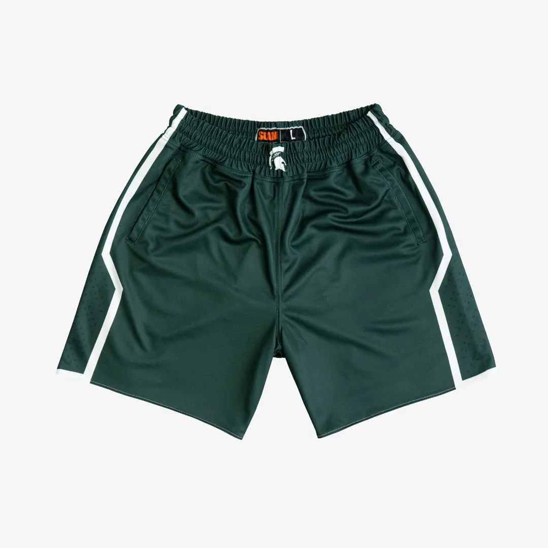 Michigan State Spartans 2009-2010 Retro Shorts