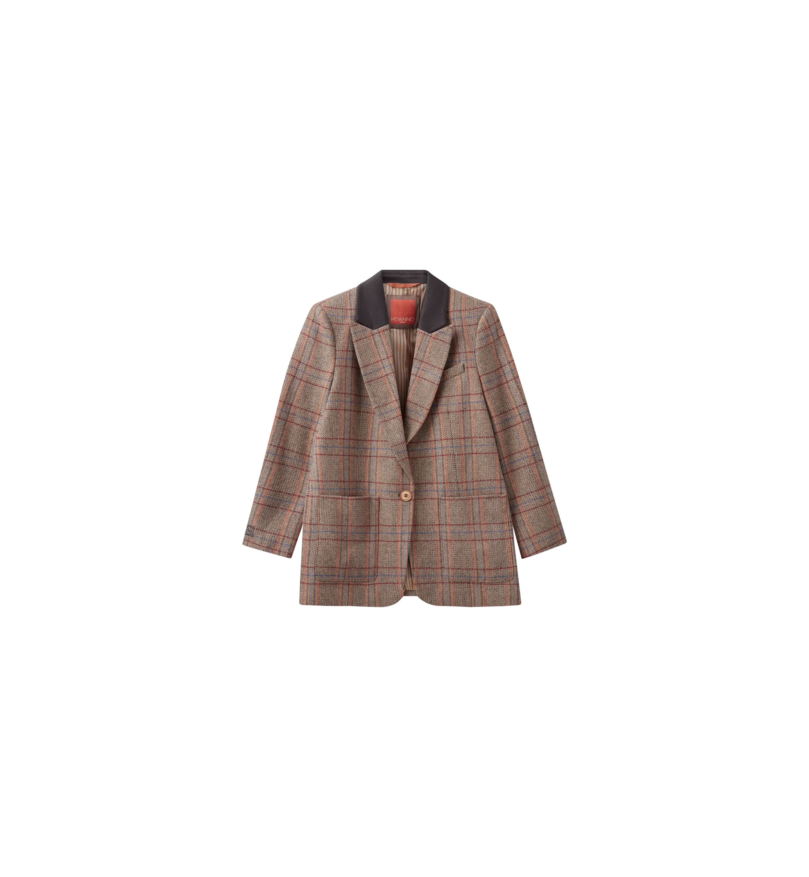 MMHBrave Check Blazer