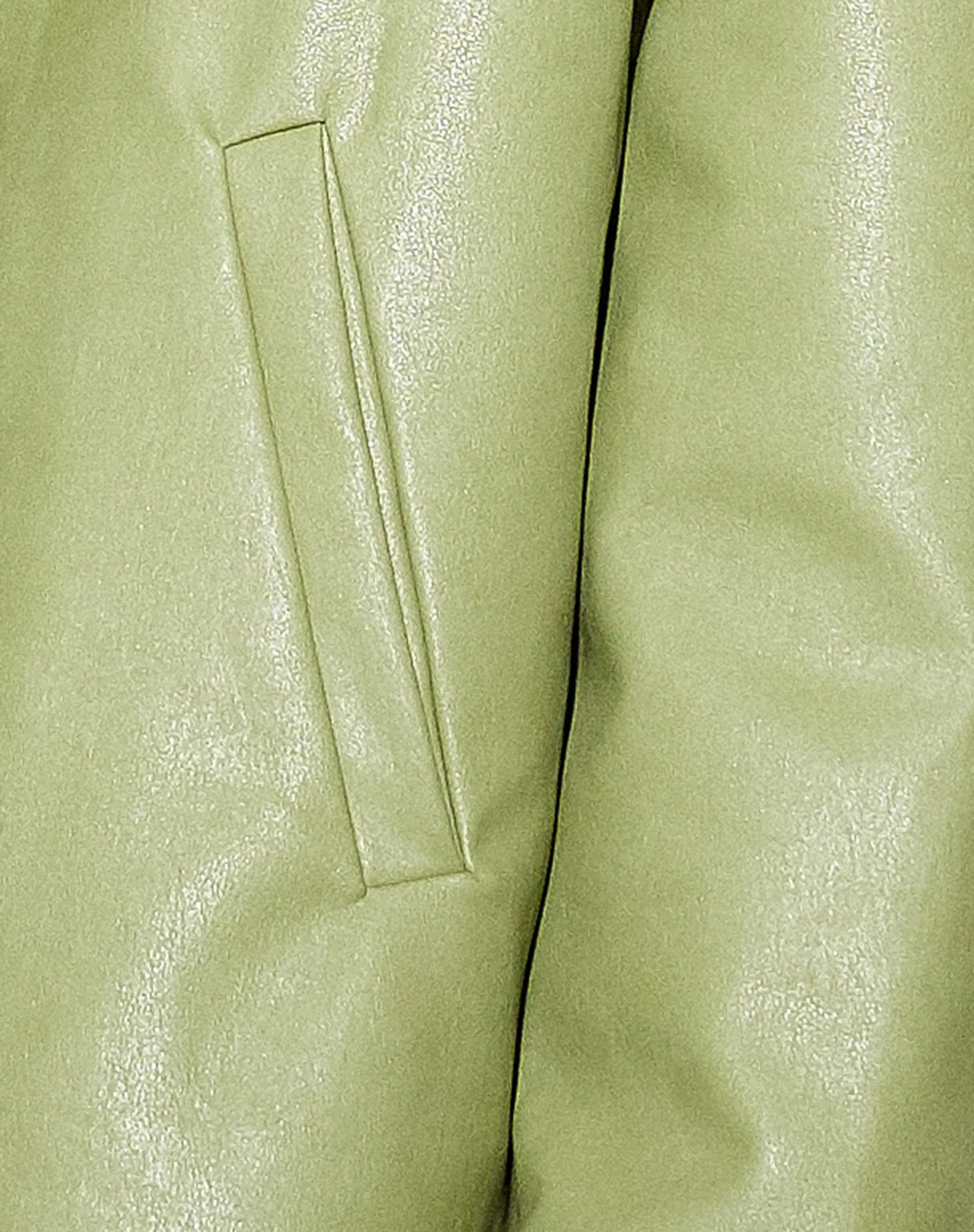 MOTEL X OLIVIA NEILL Walta Jacket in Pu Green