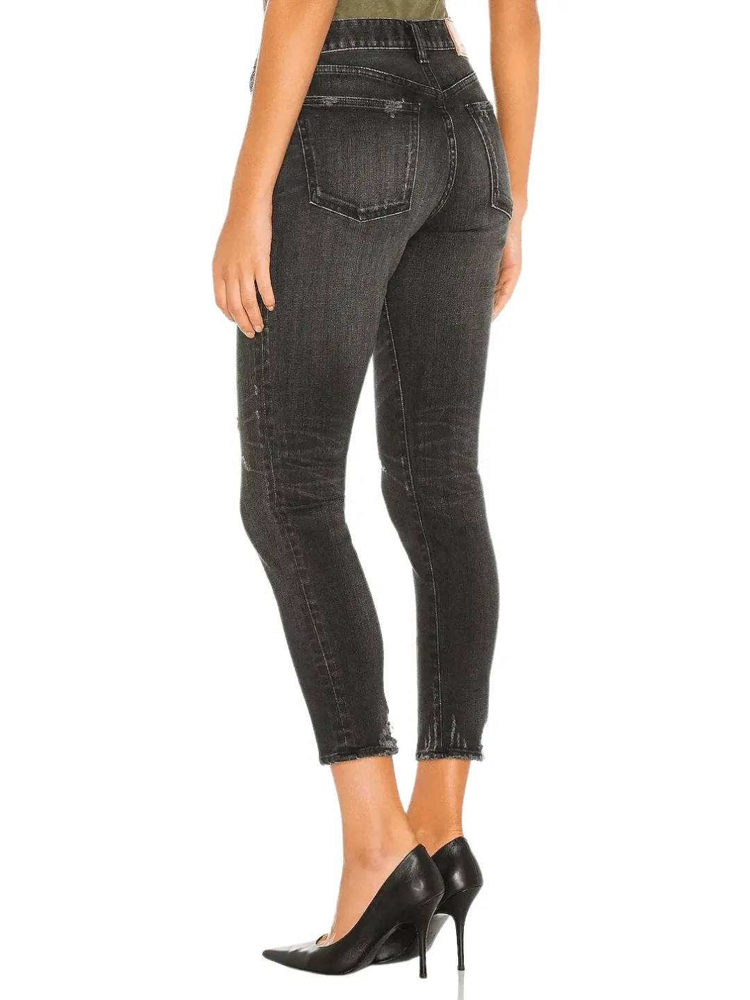 Moussy Velma Skinny Jeans In Black