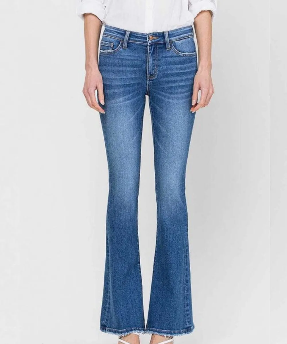 NEW Tall Women's Jeans - 34" Mid-Rise Flare Jean