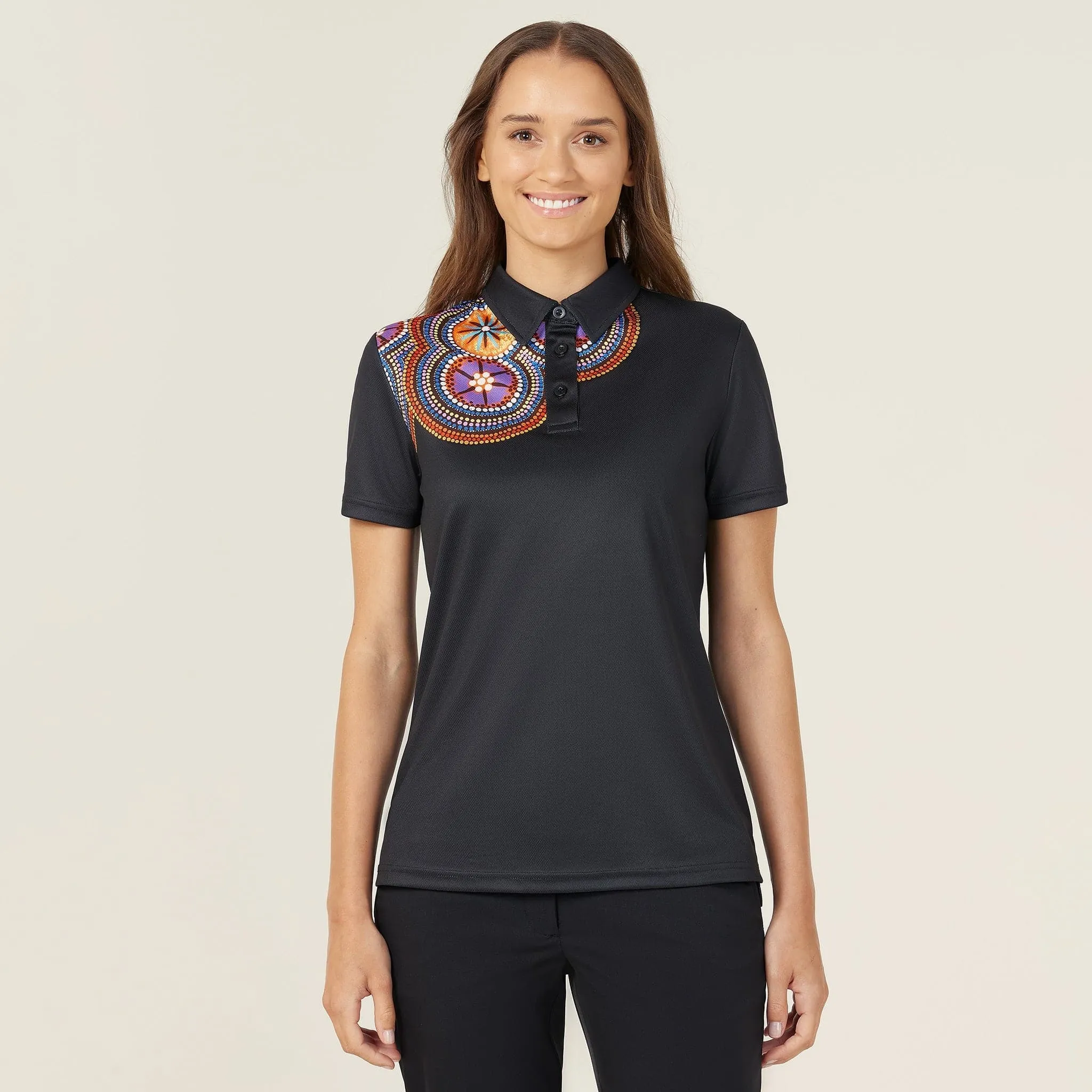 NNT Bush Tucker Women's Indigenous Corporate Polo Shirt CATUSW