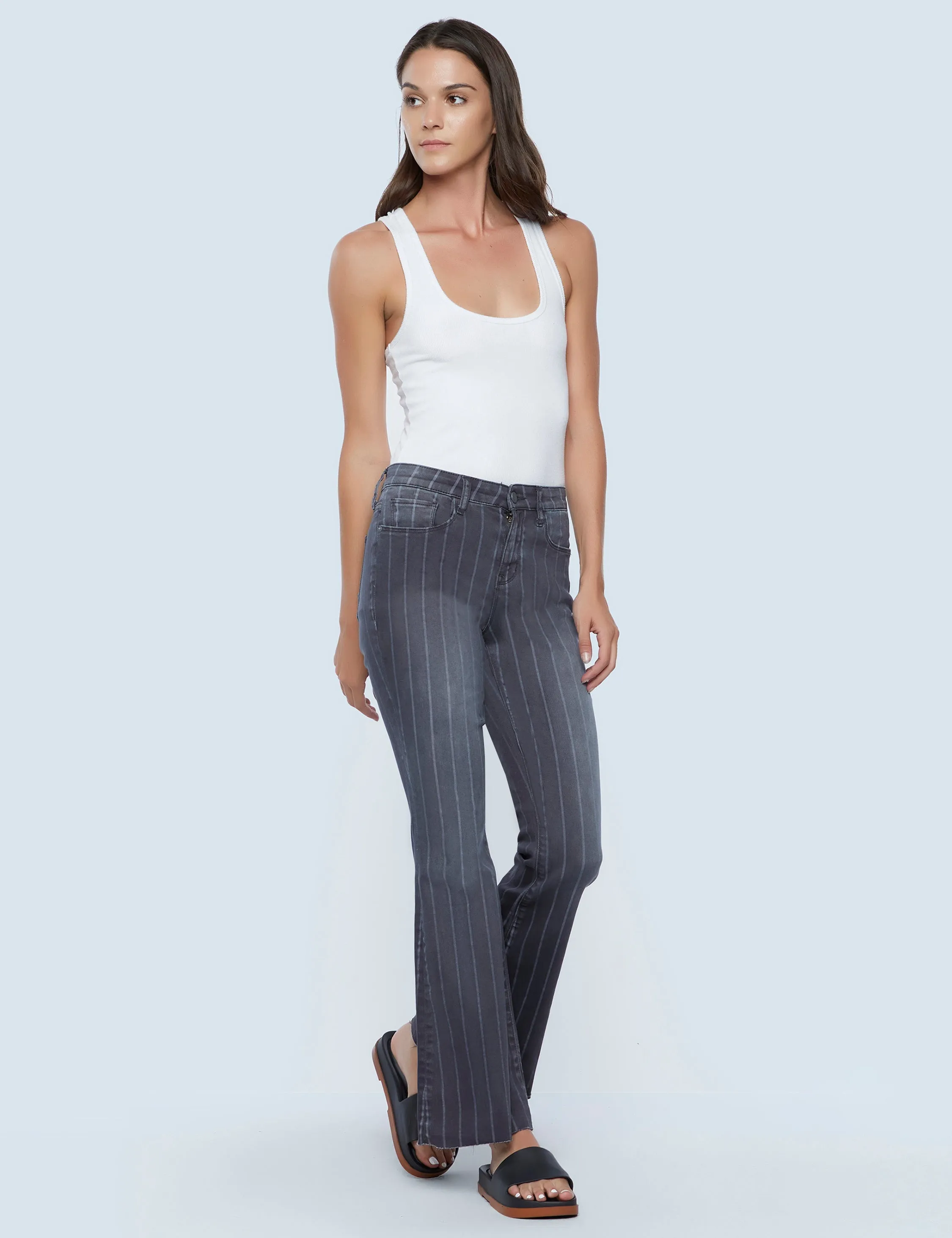 Olivia High Rise Flares