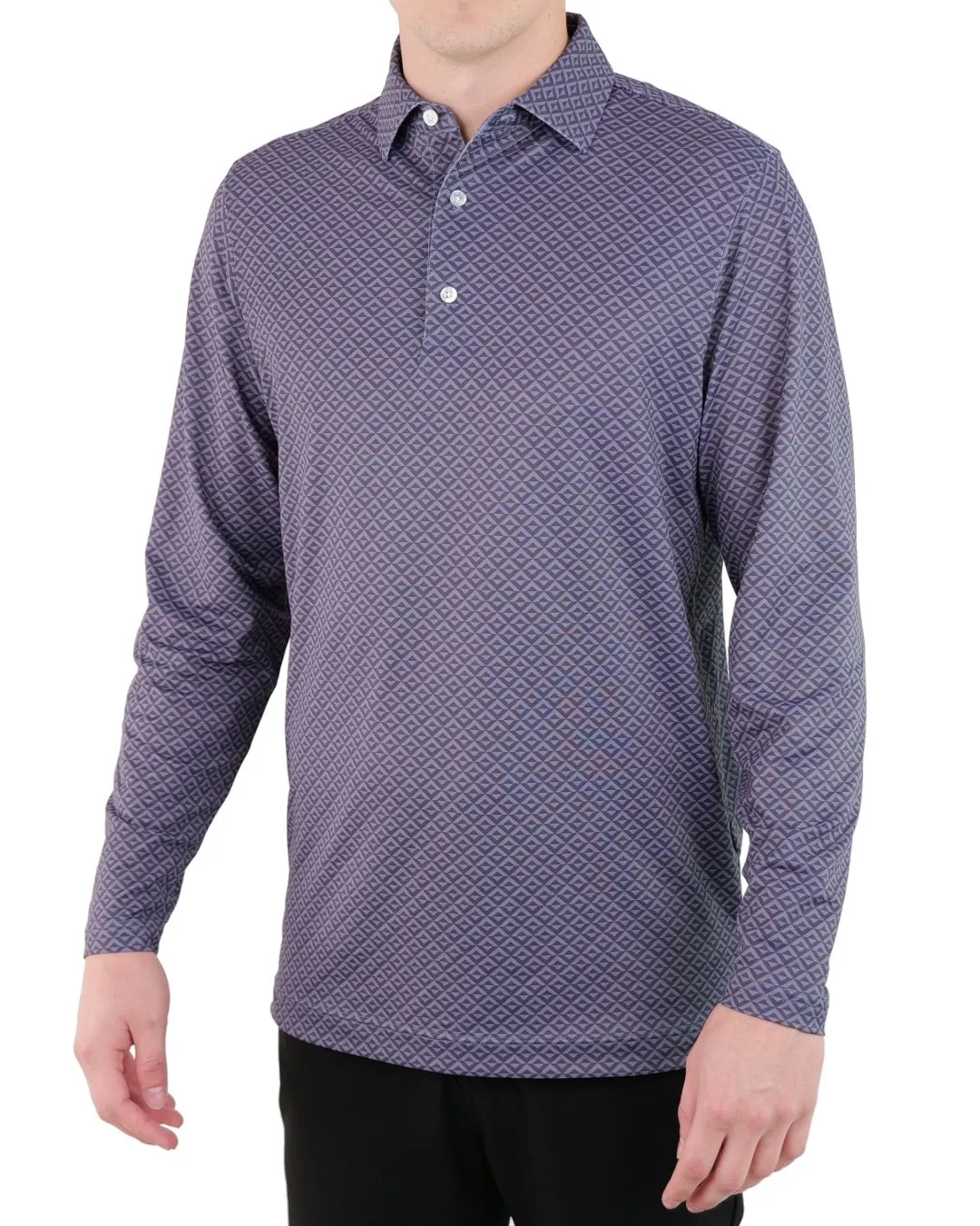 Pique Stretch Polo Long Sleeve - Final Sale