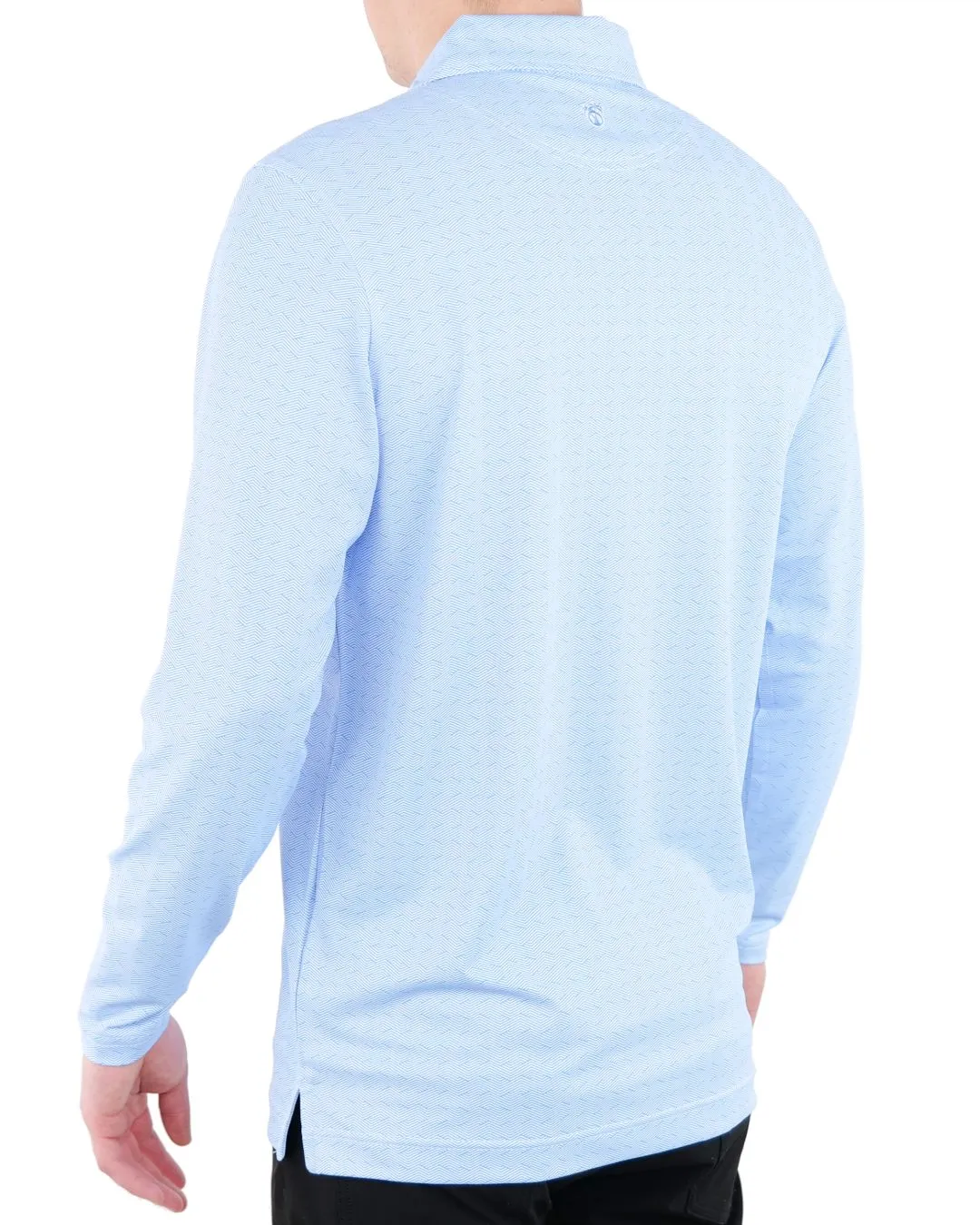 Pique Stretch Polo Long Sleeve - Final Sale