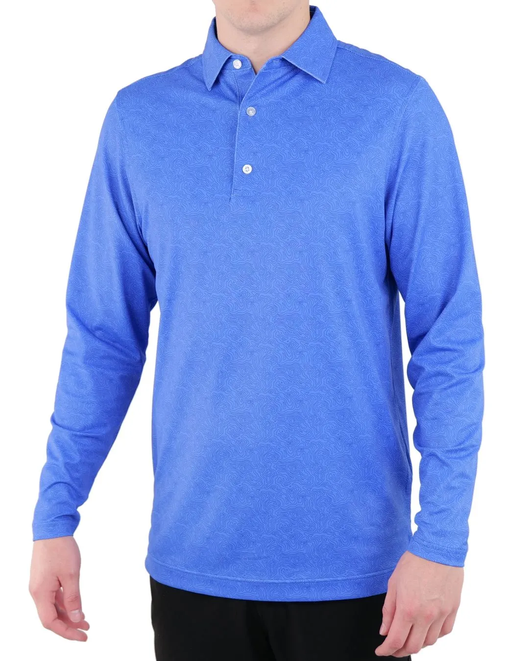 Pique Stretch Polo Long Sleeve - Final Sale