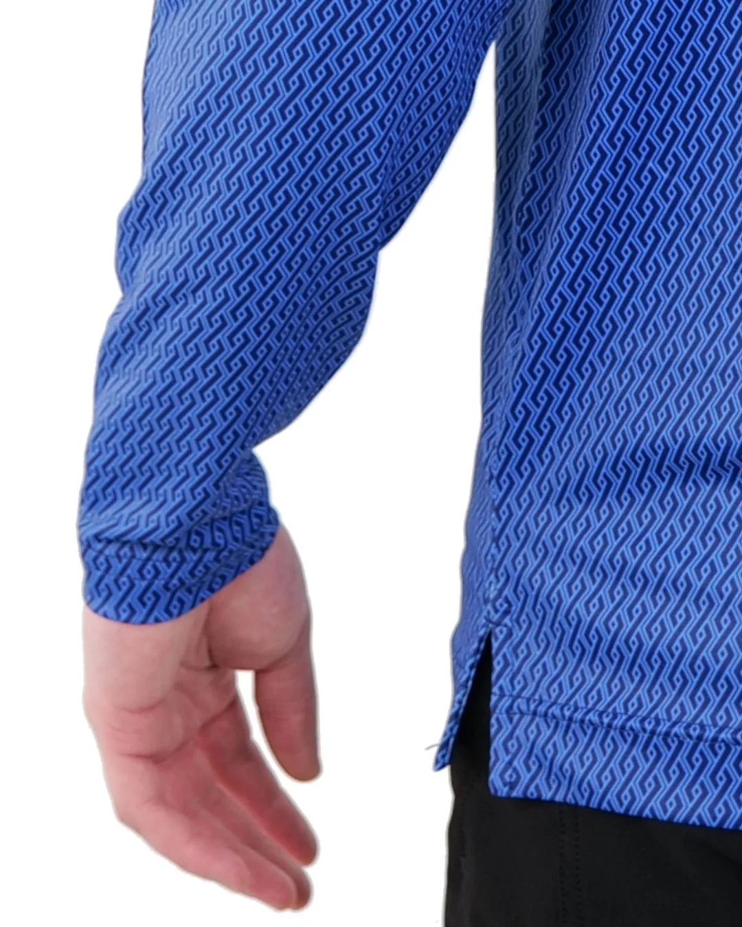 Pique Stretch Polo Long Sleeve - Final Sale