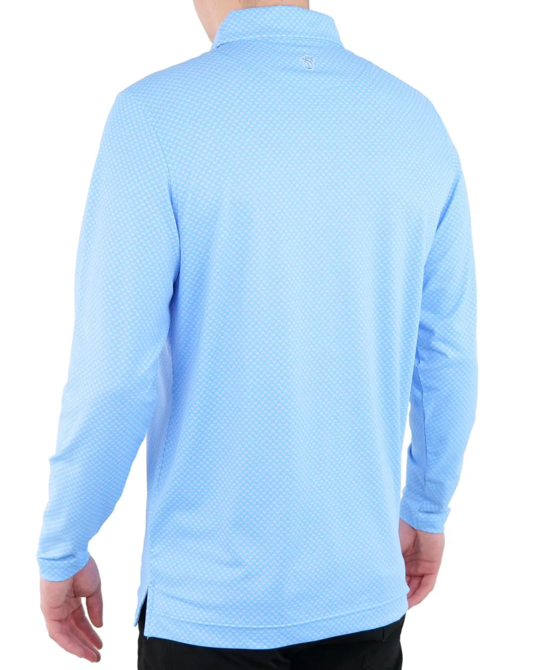 Pique Stretch Polo Long Sleeve - Final Sale