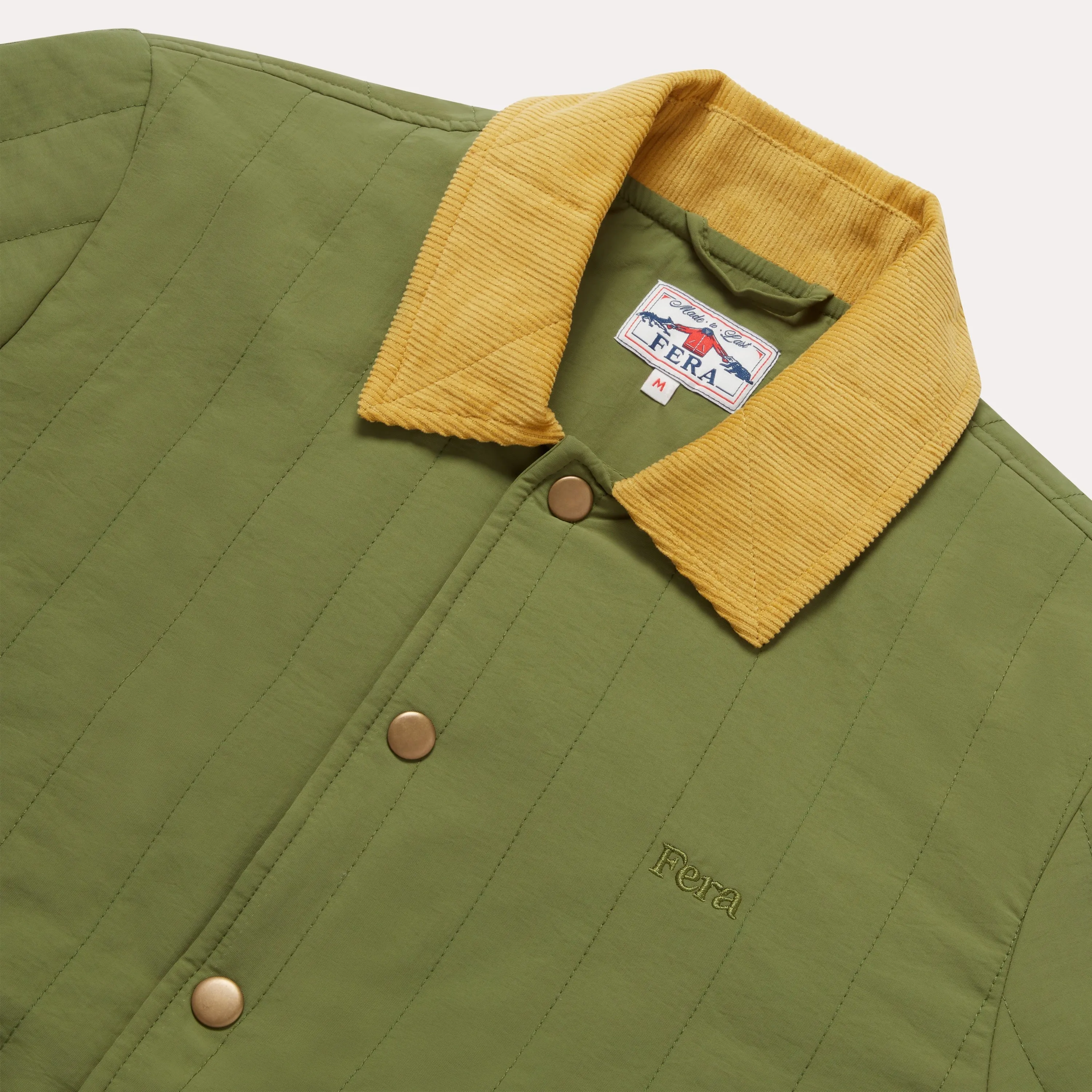 Quilted Jacket - Green